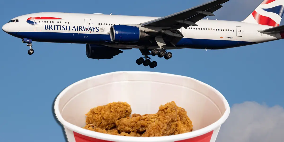 British Airways Surprises Passengers with KFC Treat